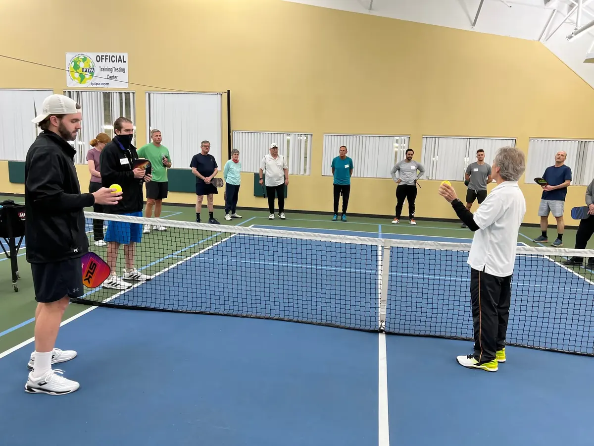 Pickleball instruction 7